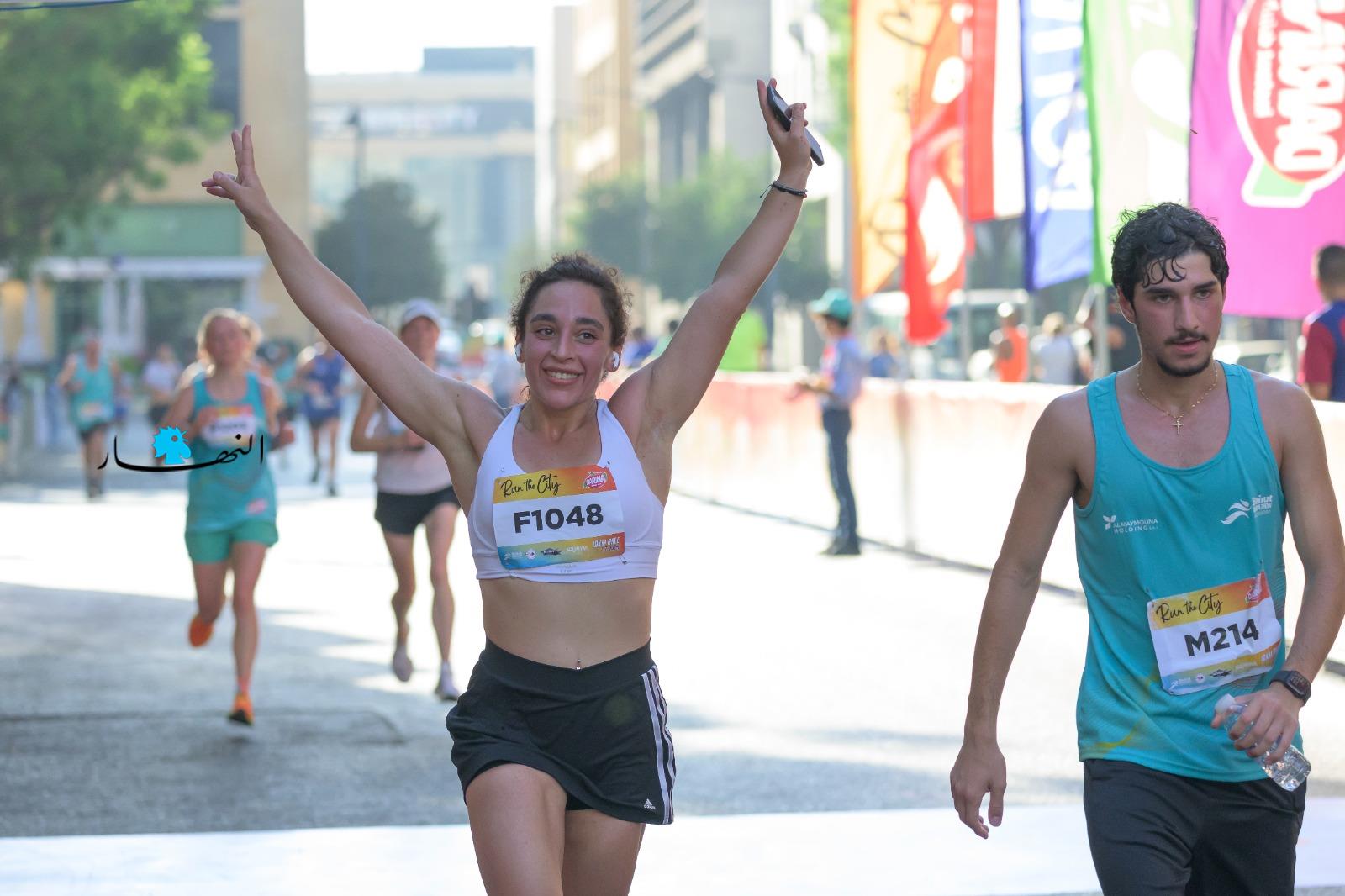 بالصور- بيروت تنبض بسباق الماراثون 10 كيلومتر 